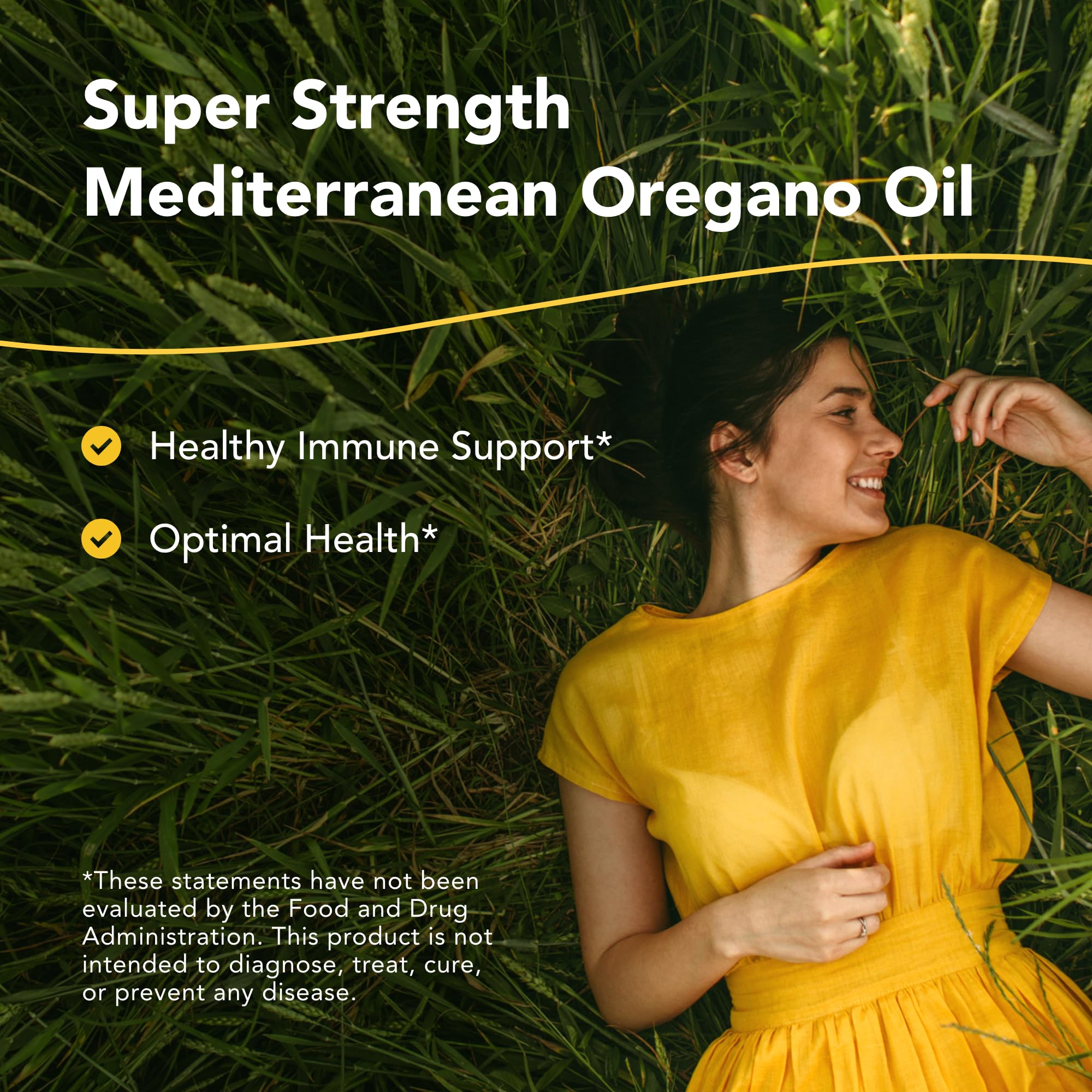 Front view of Oreganol P73-60 Softgels bottle