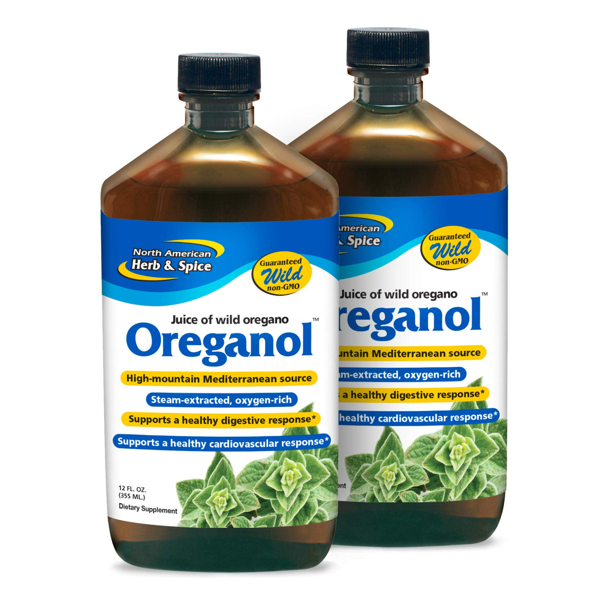 Oreganol P73 Juice bottle 12 fl oz