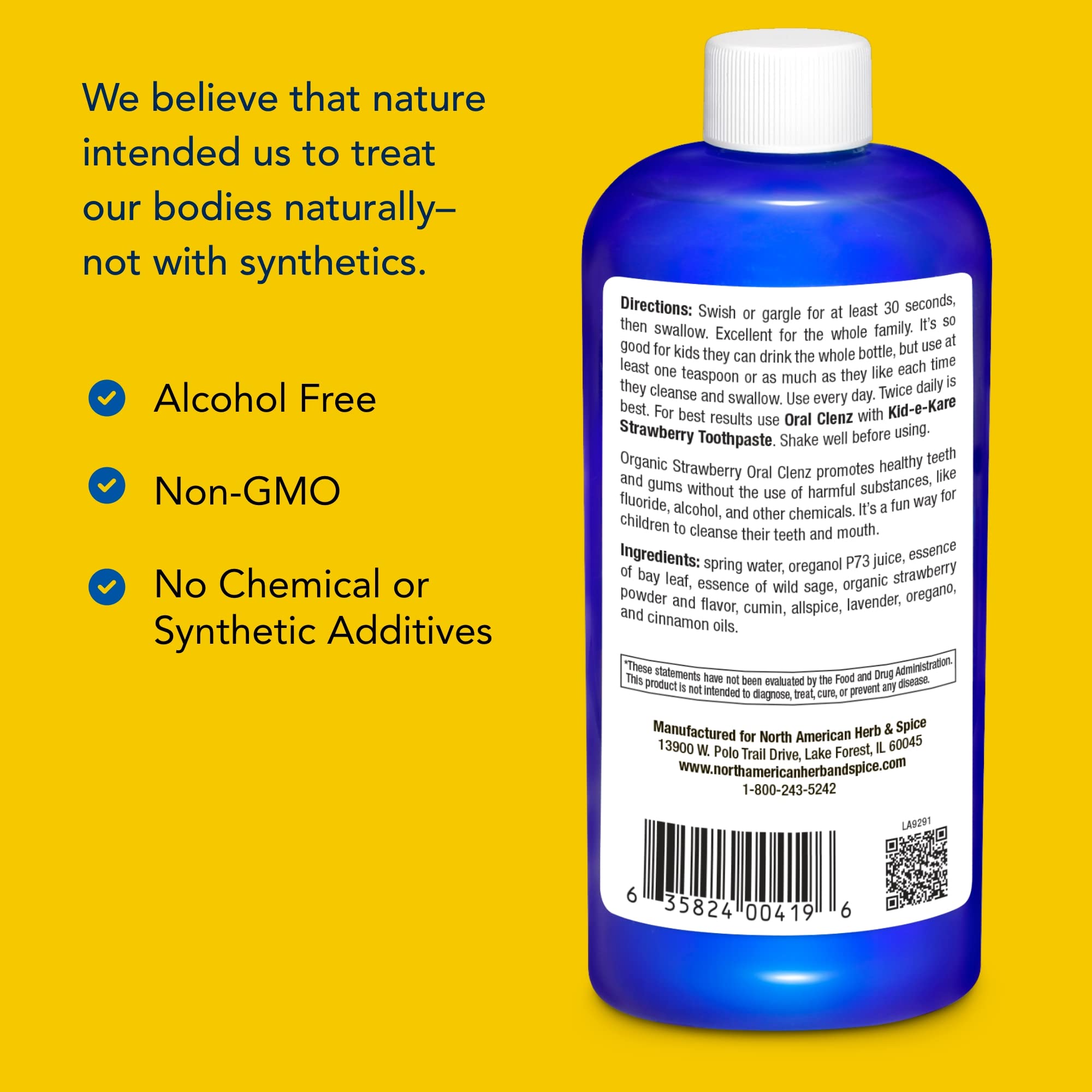 Oreganol P73 juice, bay leaf, wild sage ingredients