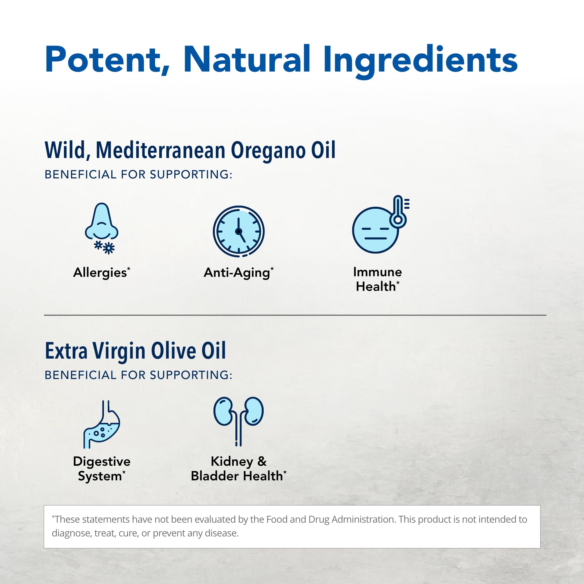 Ingredients: extra virgin olive oil and wild organic oregano oil