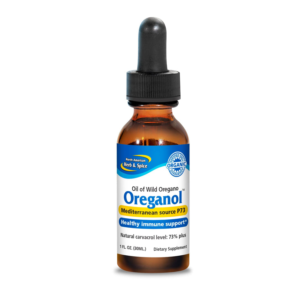 Oreganol P73 oregano oil bottle, 1 fl oz