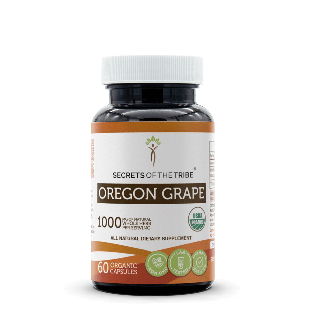 Oregon Grape USDA Organic Capsules main image