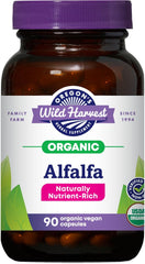 Bottle of Oregon's Wild Harvest Alfalfa Capsules