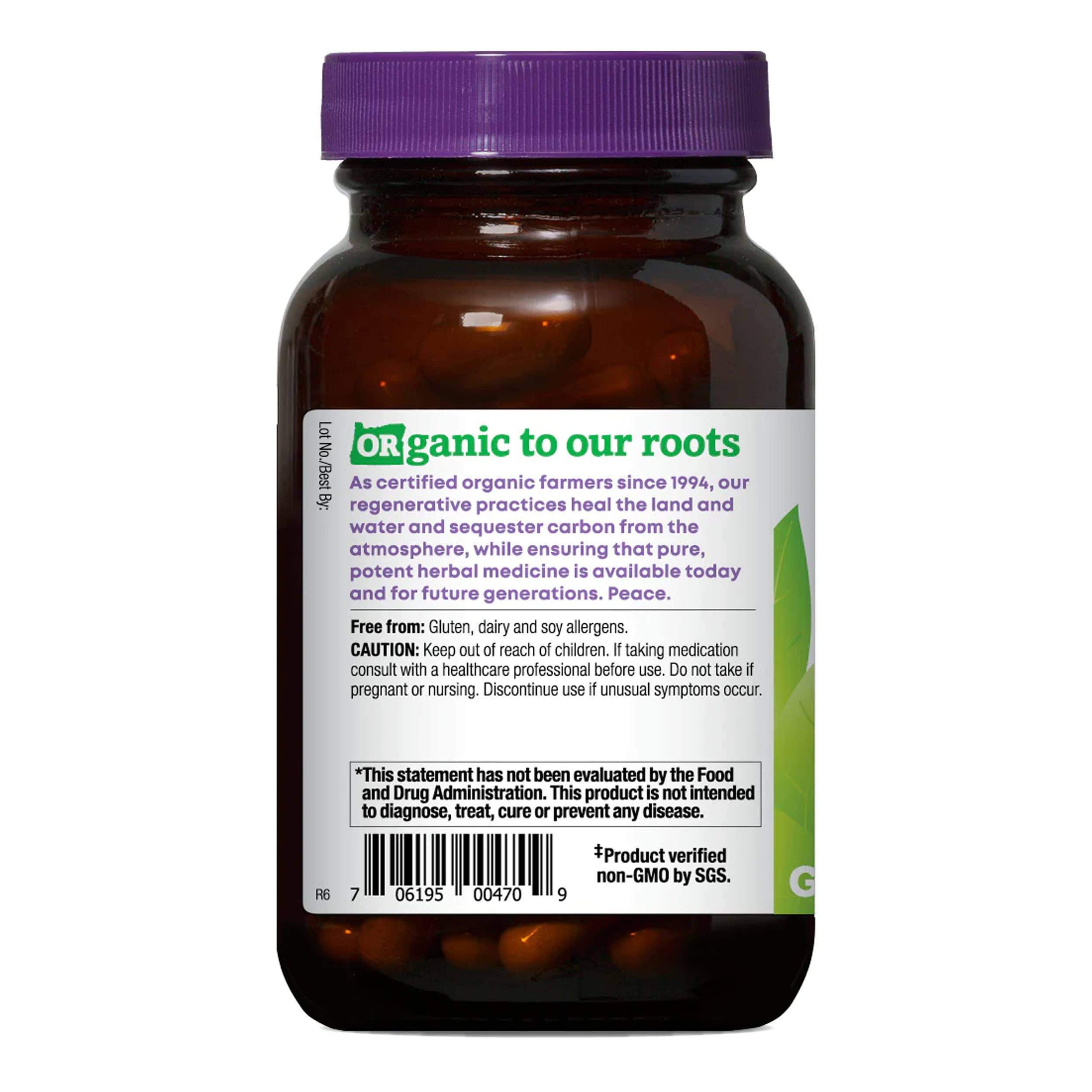 Ashwagandha and Ginkgo capsules for calm mind