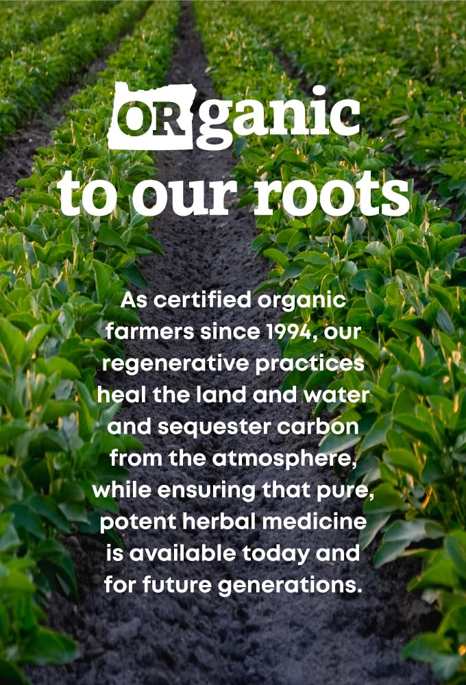 Product label showing USDA Organic certification