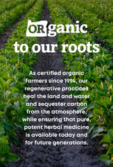 Product label showing USDA Organic certification