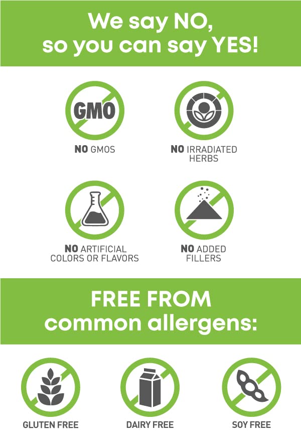 USDA Organic seal and SGS non-GMO verification on label