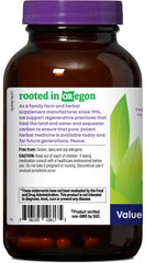 Rhodiola capsules displayed beside packaging