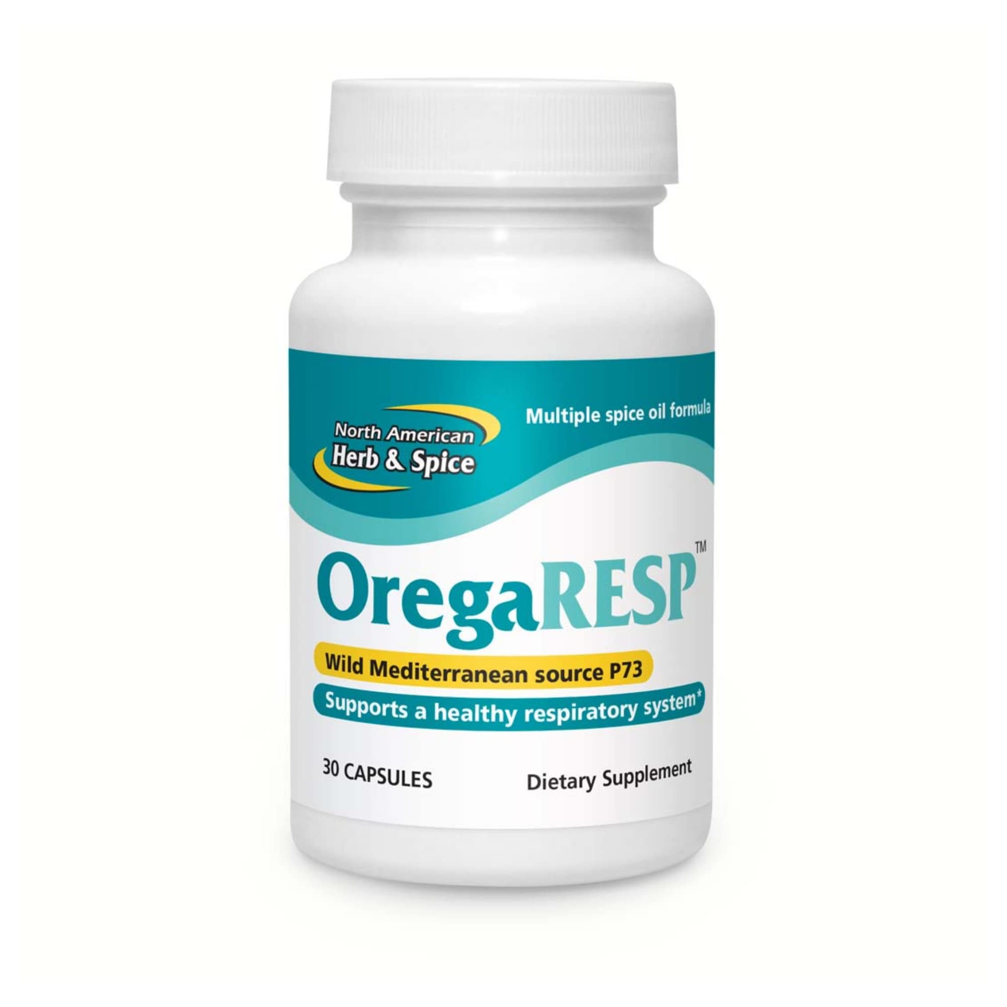 OregaRESP bottle with 30 capsules