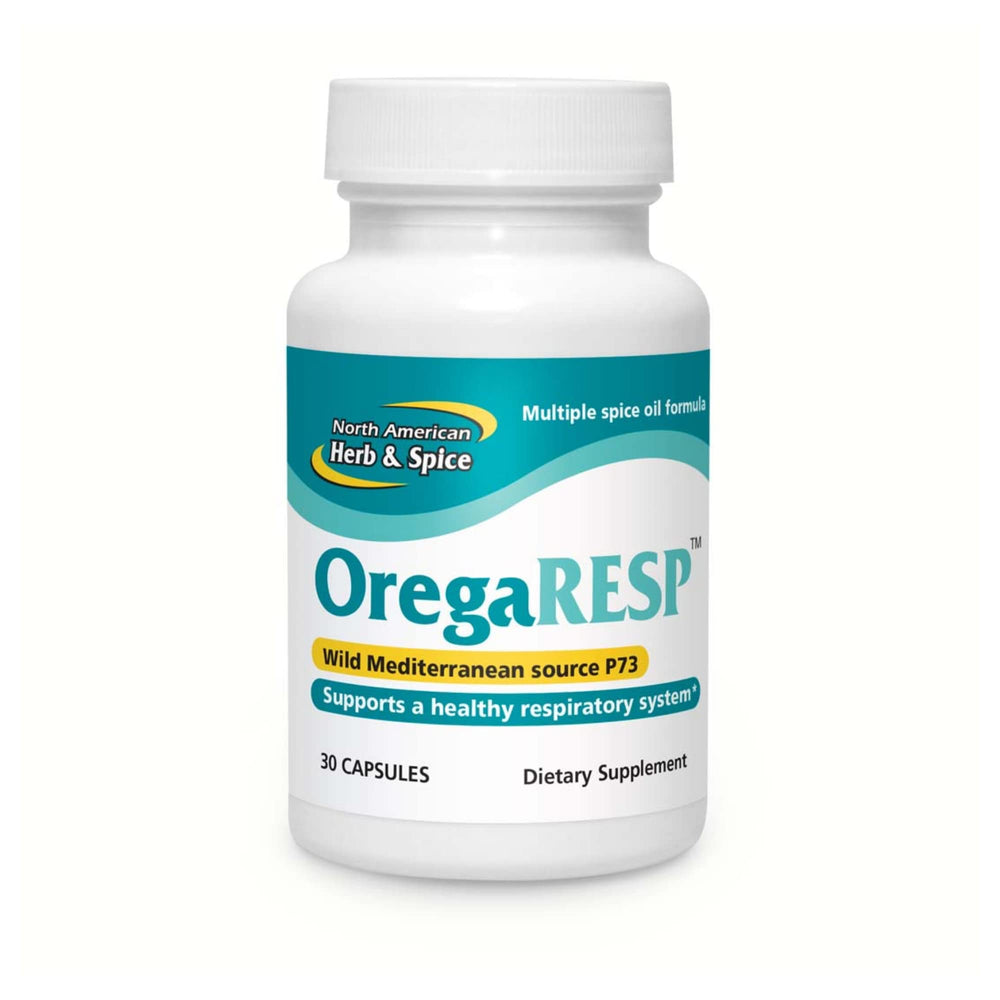 OregaRESP bottle with 30 capsules