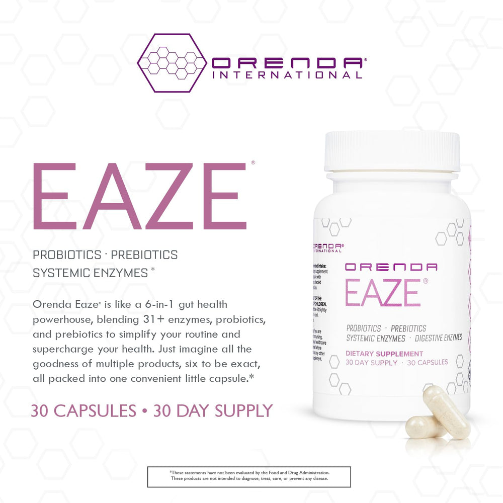 One Orenda Eaze capsule on white background