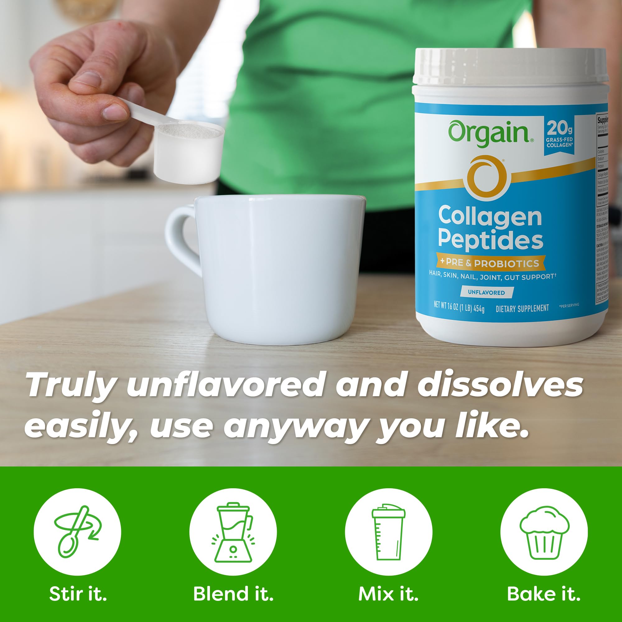 Orgain gluten-free non-GMO label highlights clean ingredients