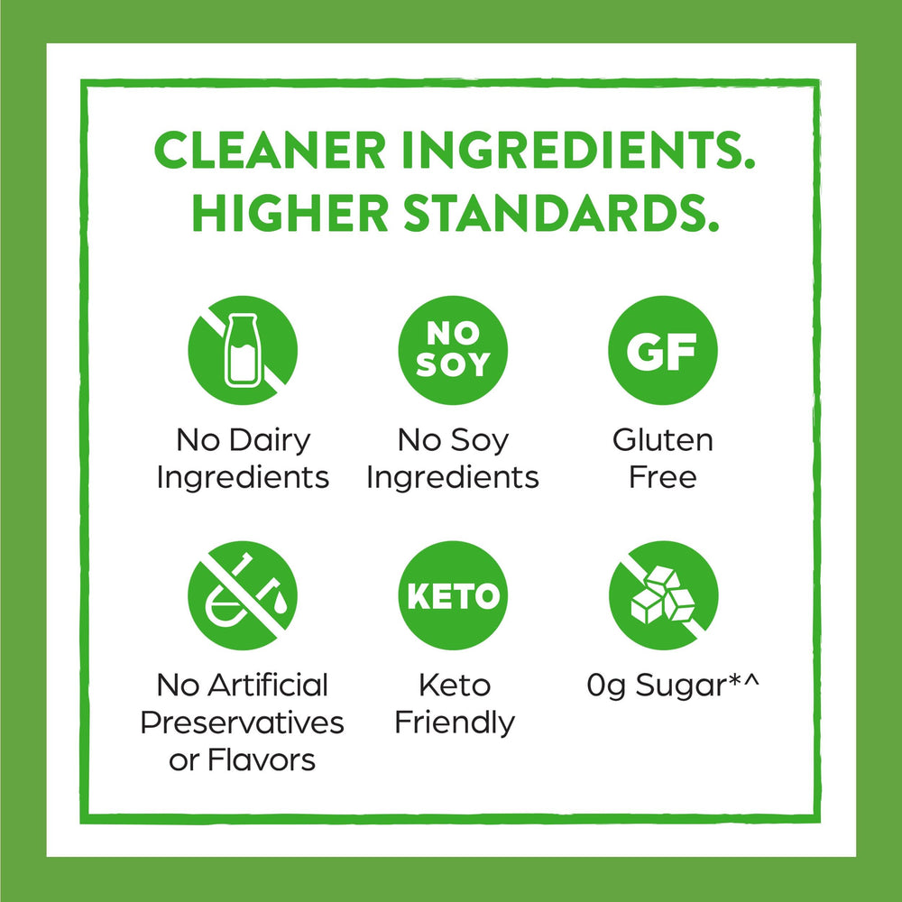 Ingredients list for Orgain Vanilla Bean Protein + Collagen