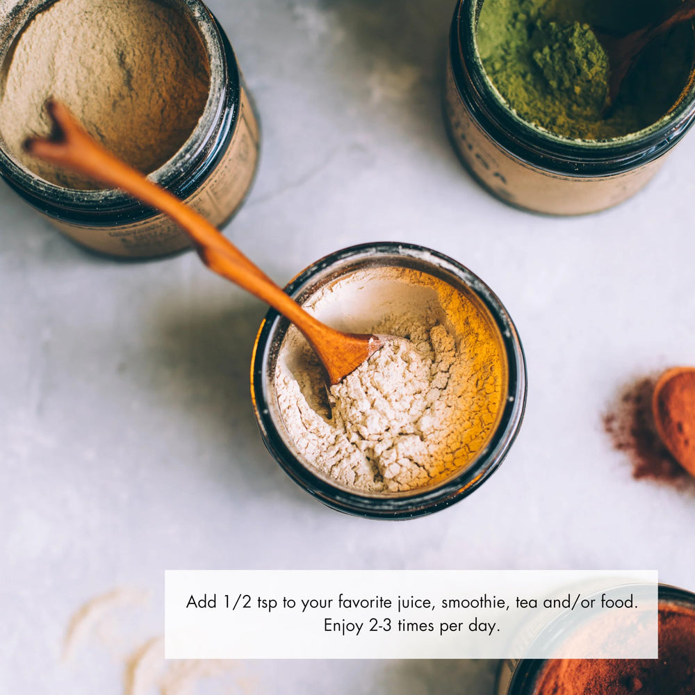 Organic Ashwagandha root powder sourced from India