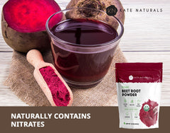 Organic non-GMO beet root powder 12oz packaging