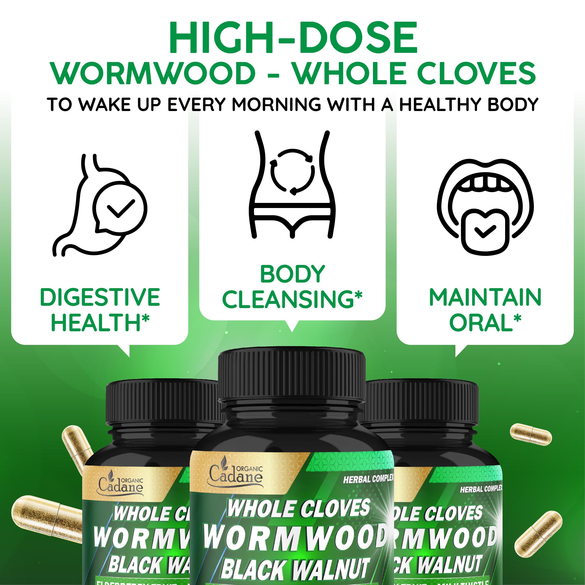 Capsules showing the 90-capsule bottle contents