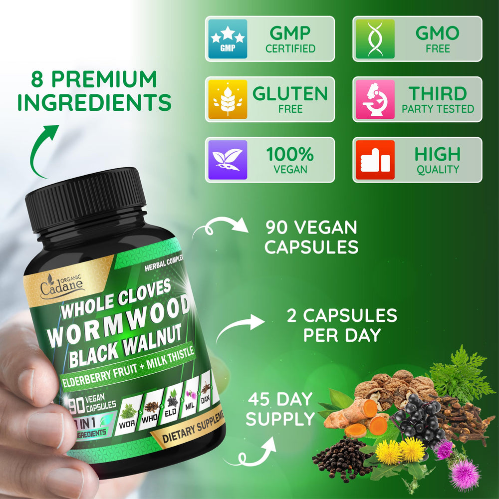 Elderberry extract, Milk Thistle, Dandelion Root and Turmeric ingredients
