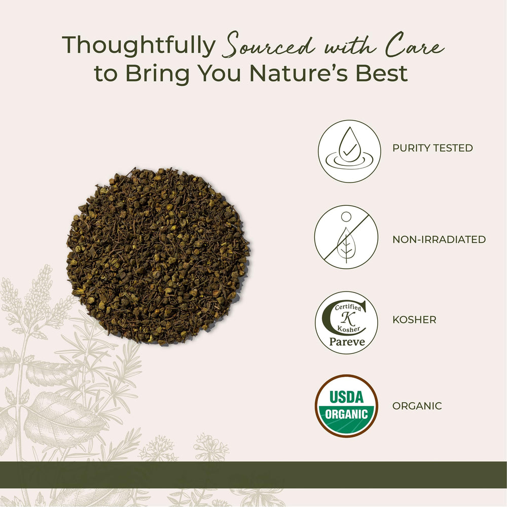 Organic certified goldenseal root from USDA Organic