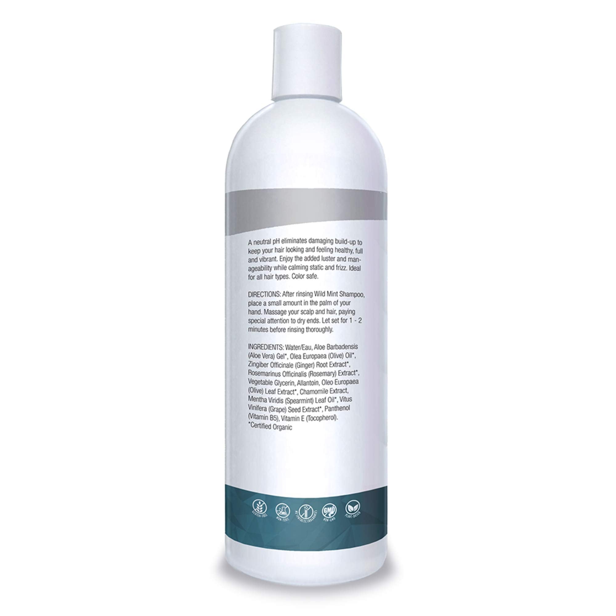 Organic Excellence Wild Mint Conditioner mint leaves evoke refreshing scent and lightweight hydration.
