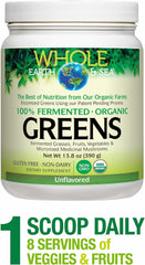 Phytonutrient-rich greens blend with fruits vegetables and herbs