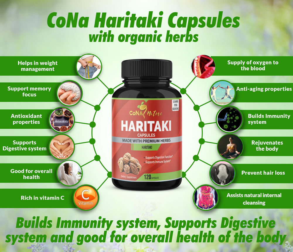 Organic Haritaki powder 2250mg per serving