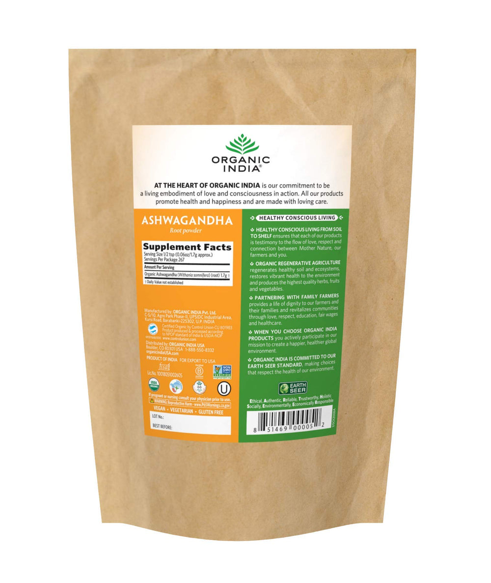 Close-up of Ashwagandha powder