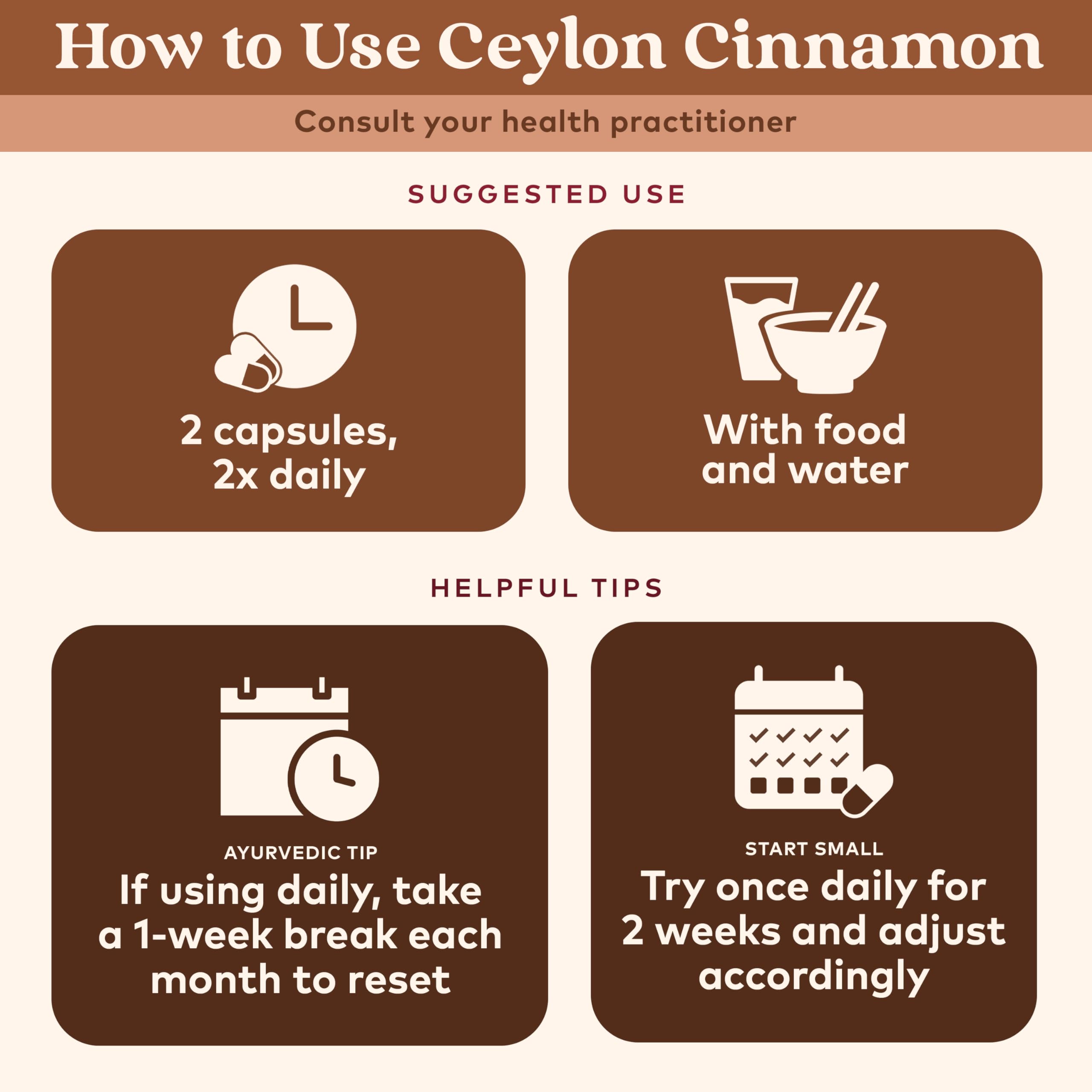 Front packaging shot of Organic India Ceylon Cinnamon supplement