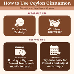 Front packaging shot of Organic India Ceylon Cinnamon supplement