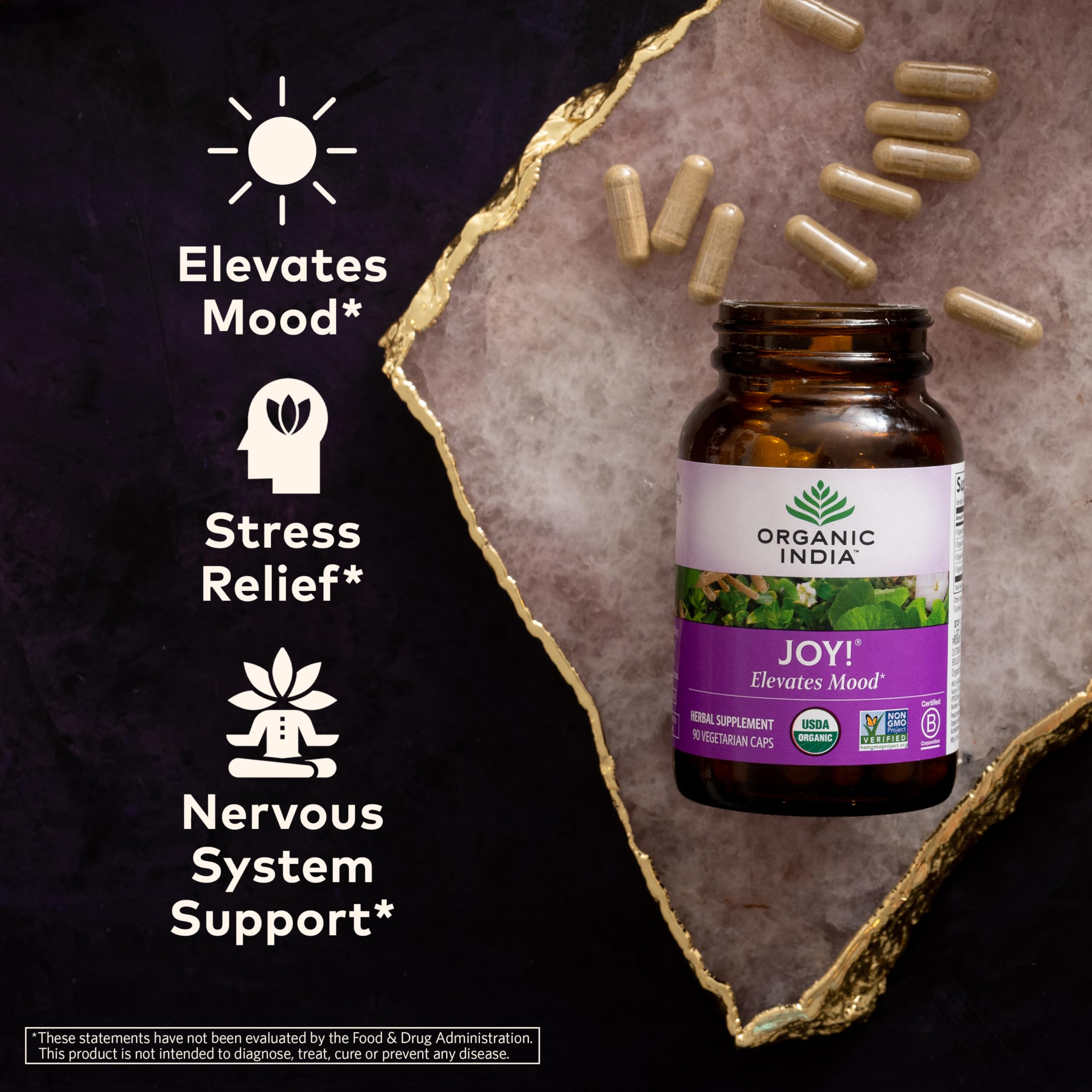Joy herbal supplement illustrating immune support