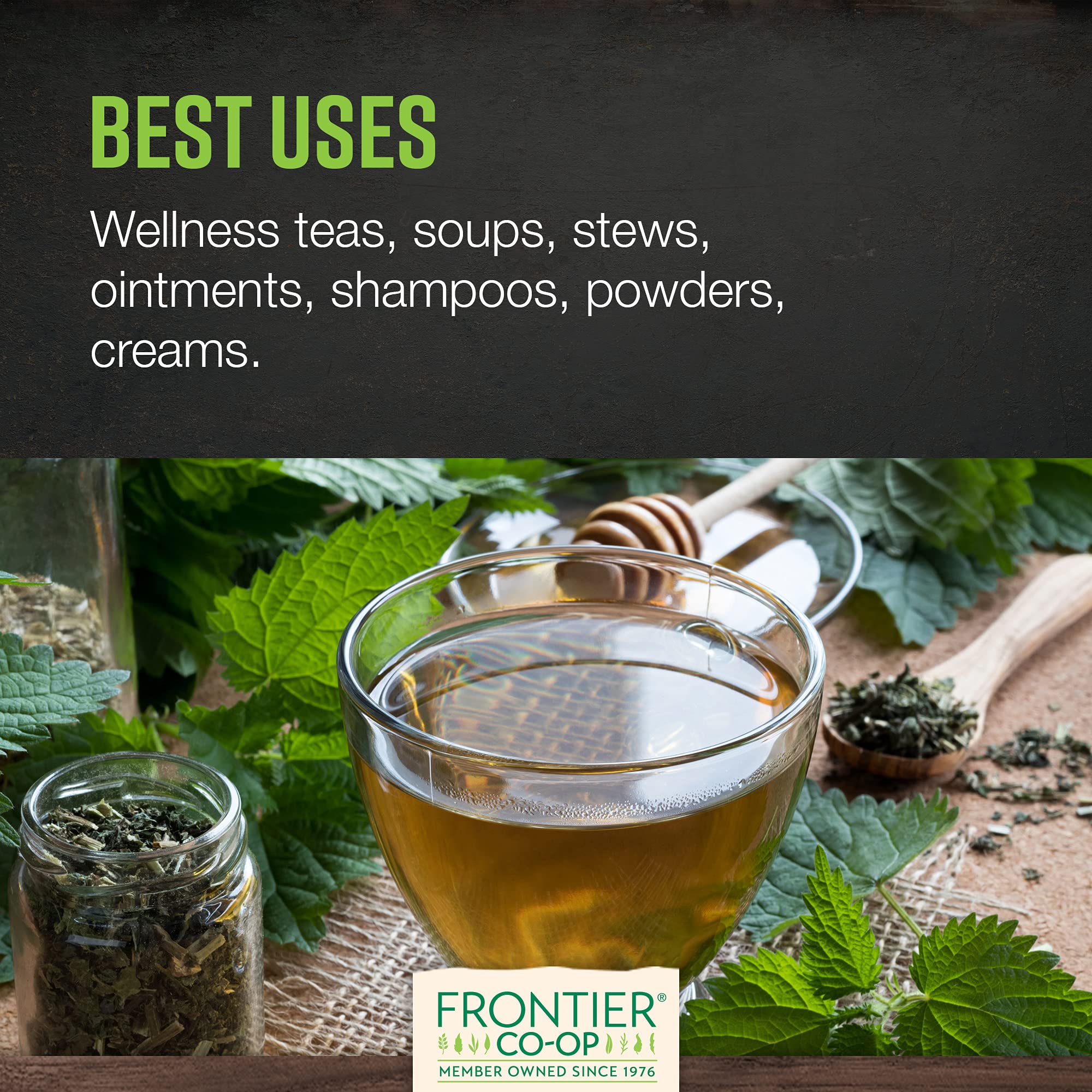 Kosher certified organic nettle leaf