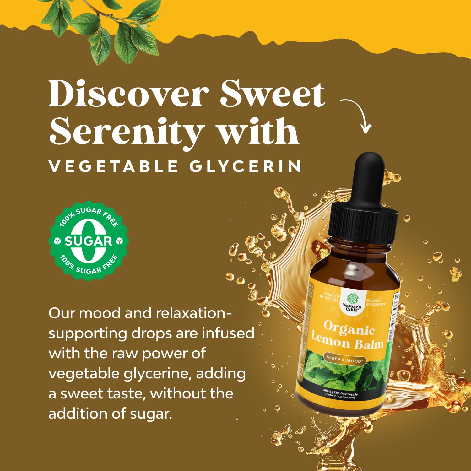 Close-up of label showing Organic and Non-GMO branding