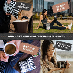 Organic Lions Mane powder sourced from small farms