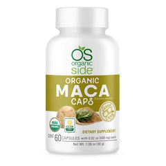 Organic Maca Capsules package – 60 count