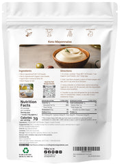 Close-up of MCT powder with 70% C8 and 30% C10 from Organic Coconut