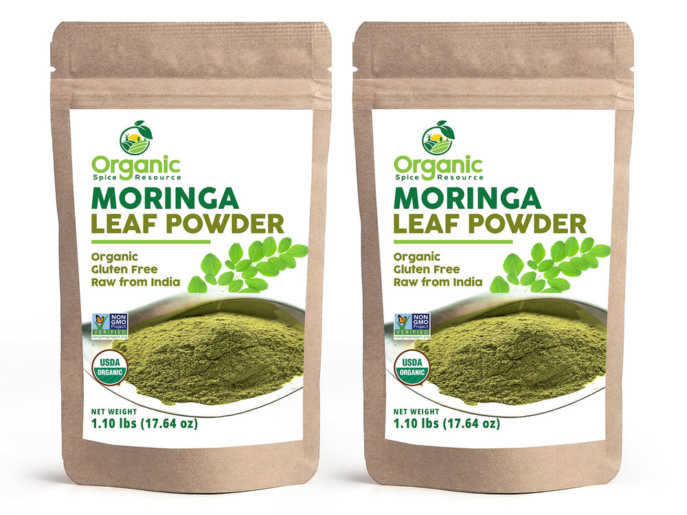 Organic Moringa Powder 35.28 oz Pack of 2 USDA Organic Gluten-Free
