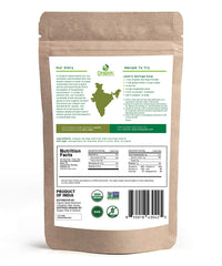USDA Organic and Non-GMO verification seals on packaging
