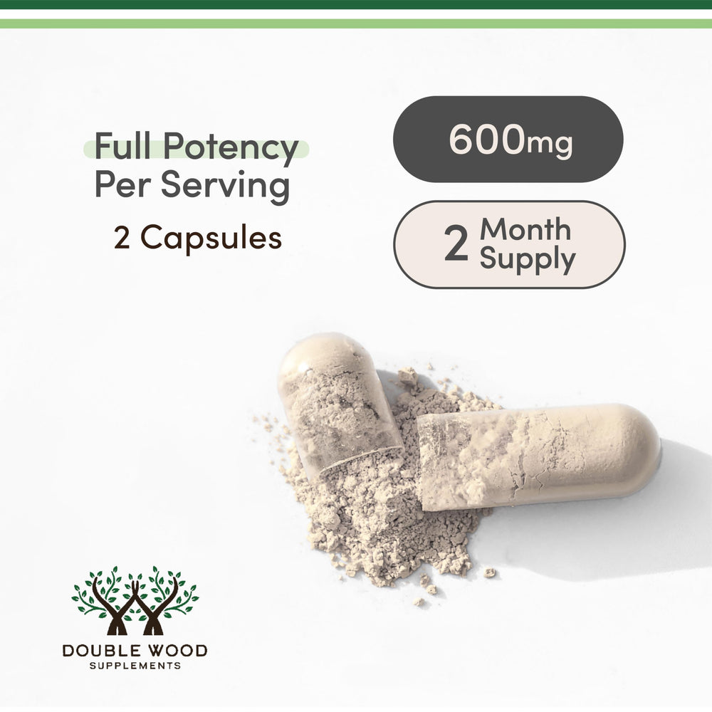 Organic, non-GMO, gluten-free Ashwagandha supplement