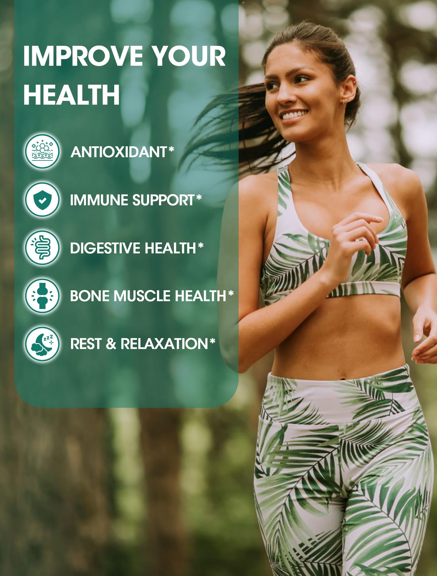 Capsules spilled from Organic Oregano Oil Capsules bottle