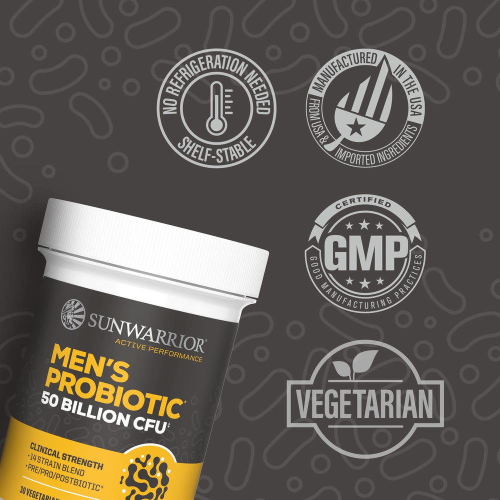 Organic prebiotic acacia gum included with probiotic formula