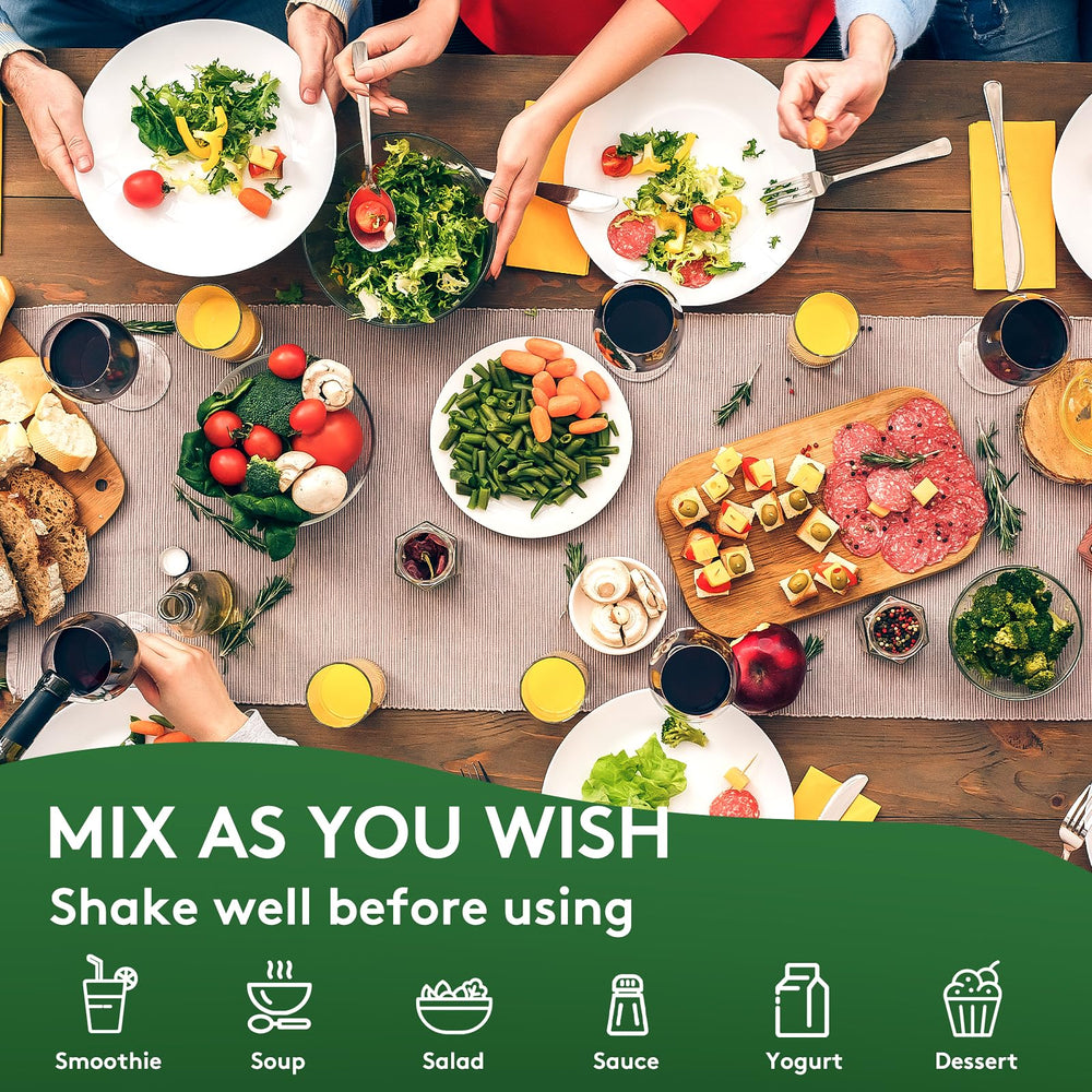 Organic soursop leaf nutrition illustration