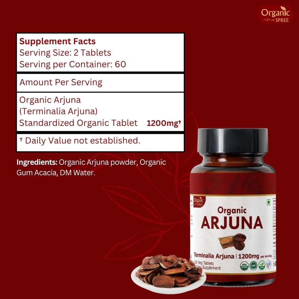 USDA Organic seal on Organic Spree Arjuna label