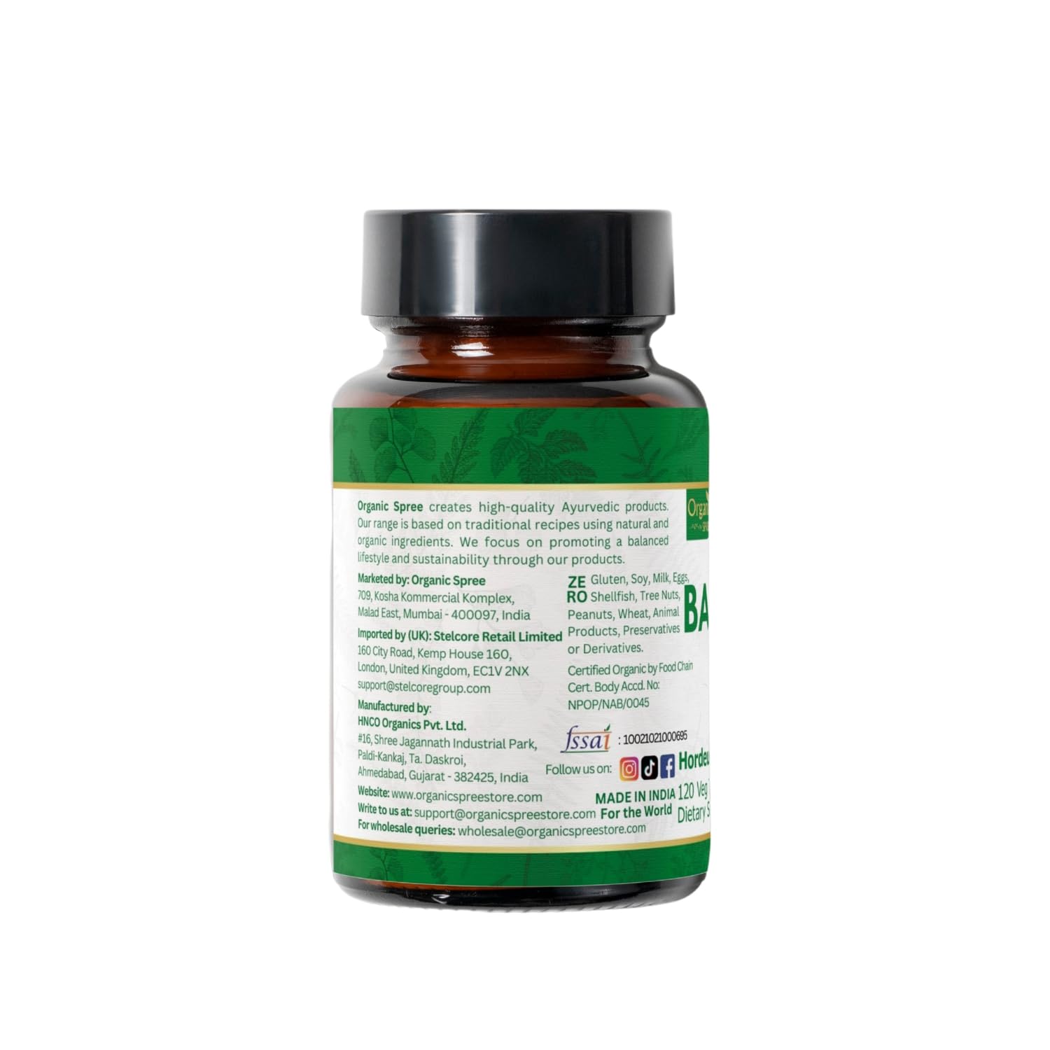 Dietary supplement bottle and tablets image