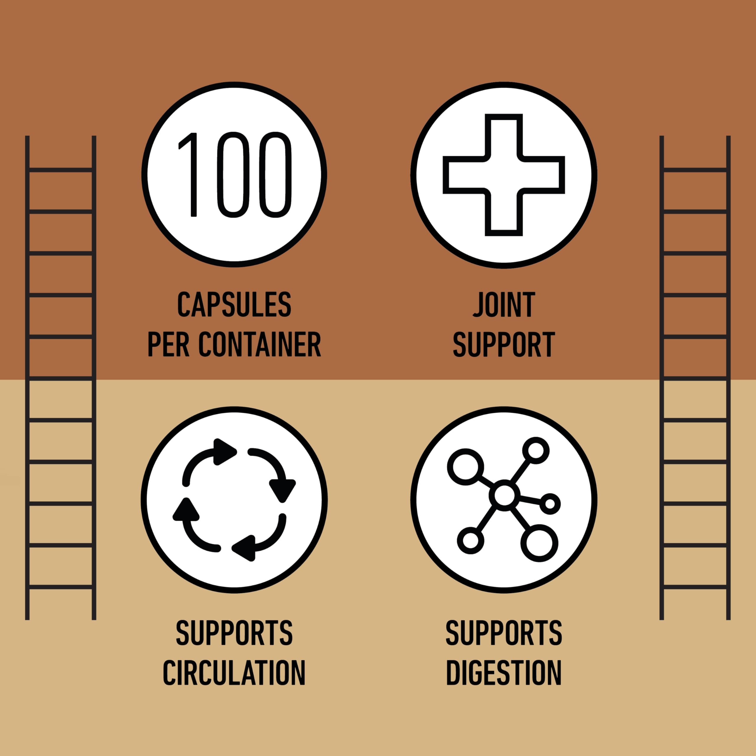Lifestyle image suggesting joints, liver health and mood support