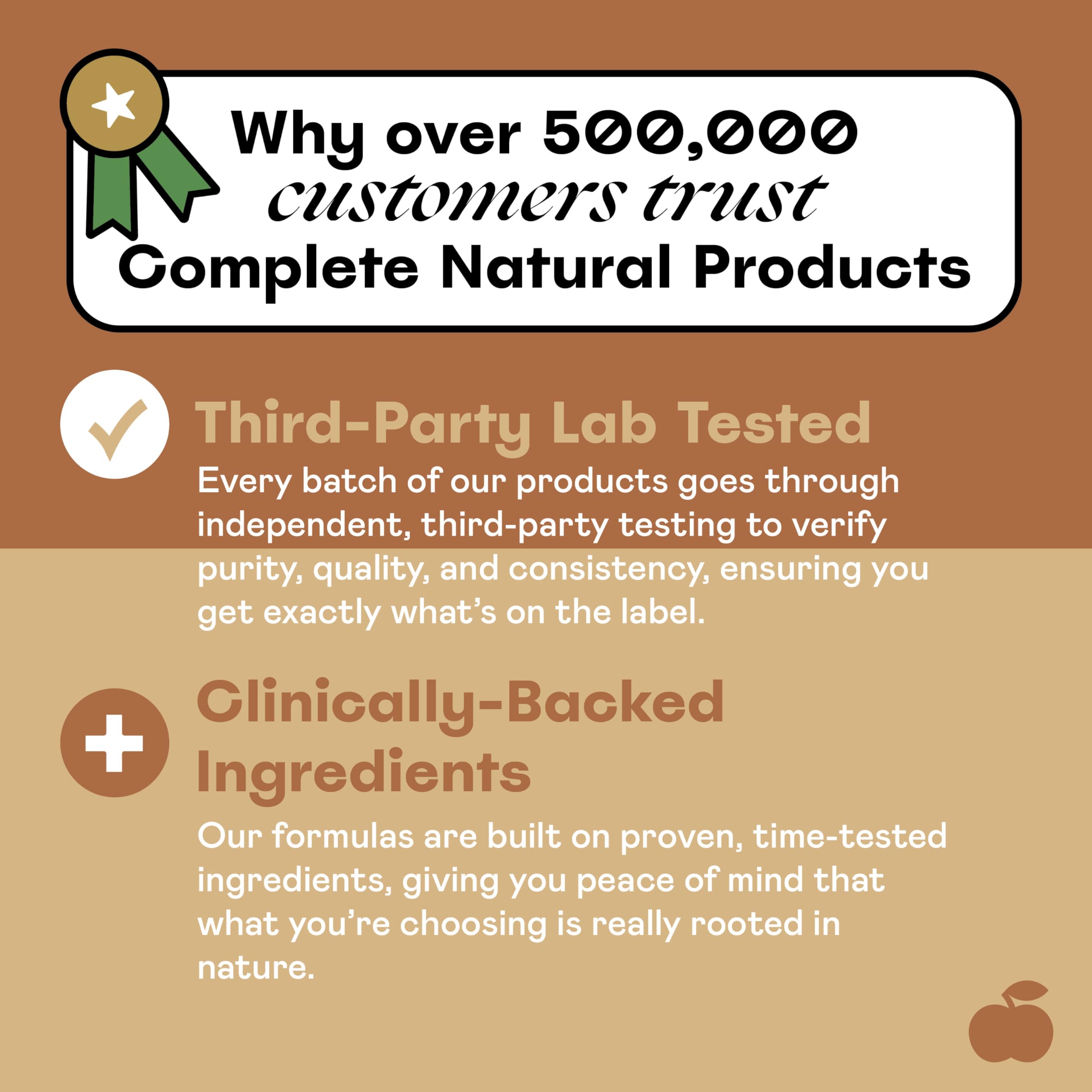 No fillers claim graphic highlighting purity