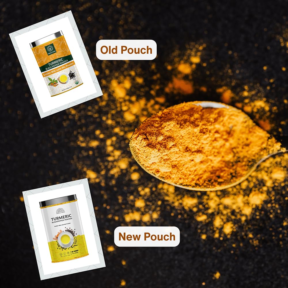 Organic Turmeric Curcumin Powder packaging