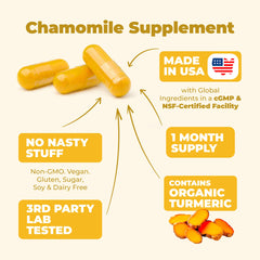 Organic turmeric root extract capsule packaging