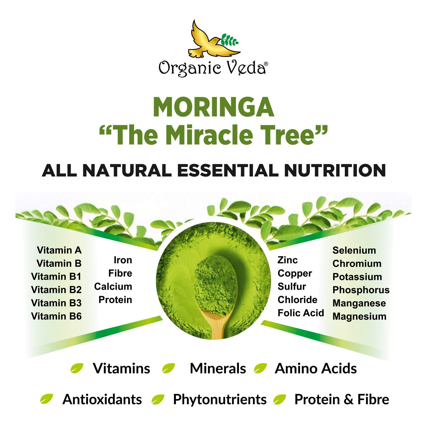 Lifestyle image emphasizing health and vitality with Moringa capsules