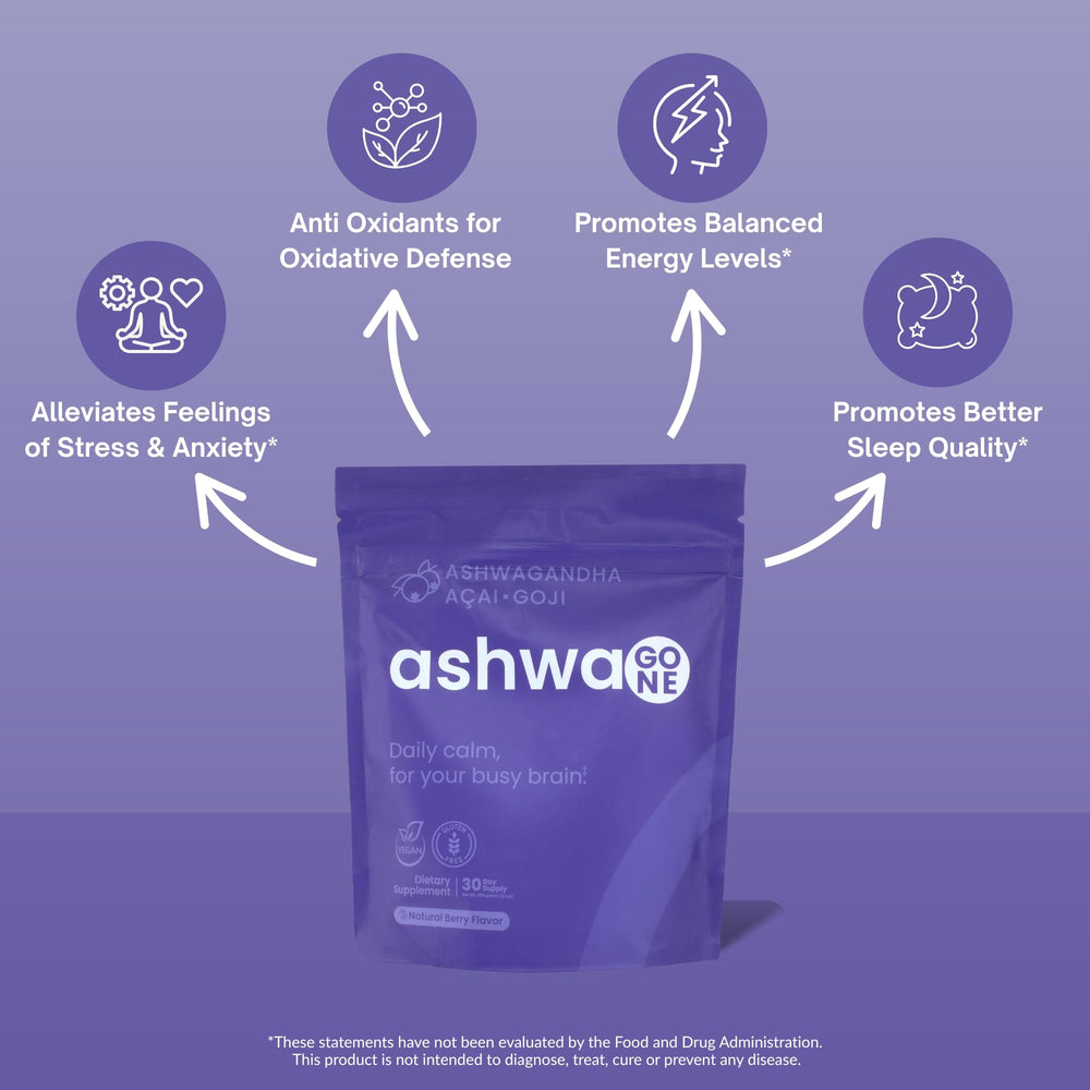 Organic vegan ingredients label for the powder drink mix
