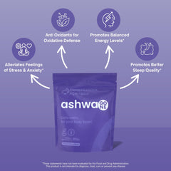 Organic vegan ingredients label for the powder drink mix