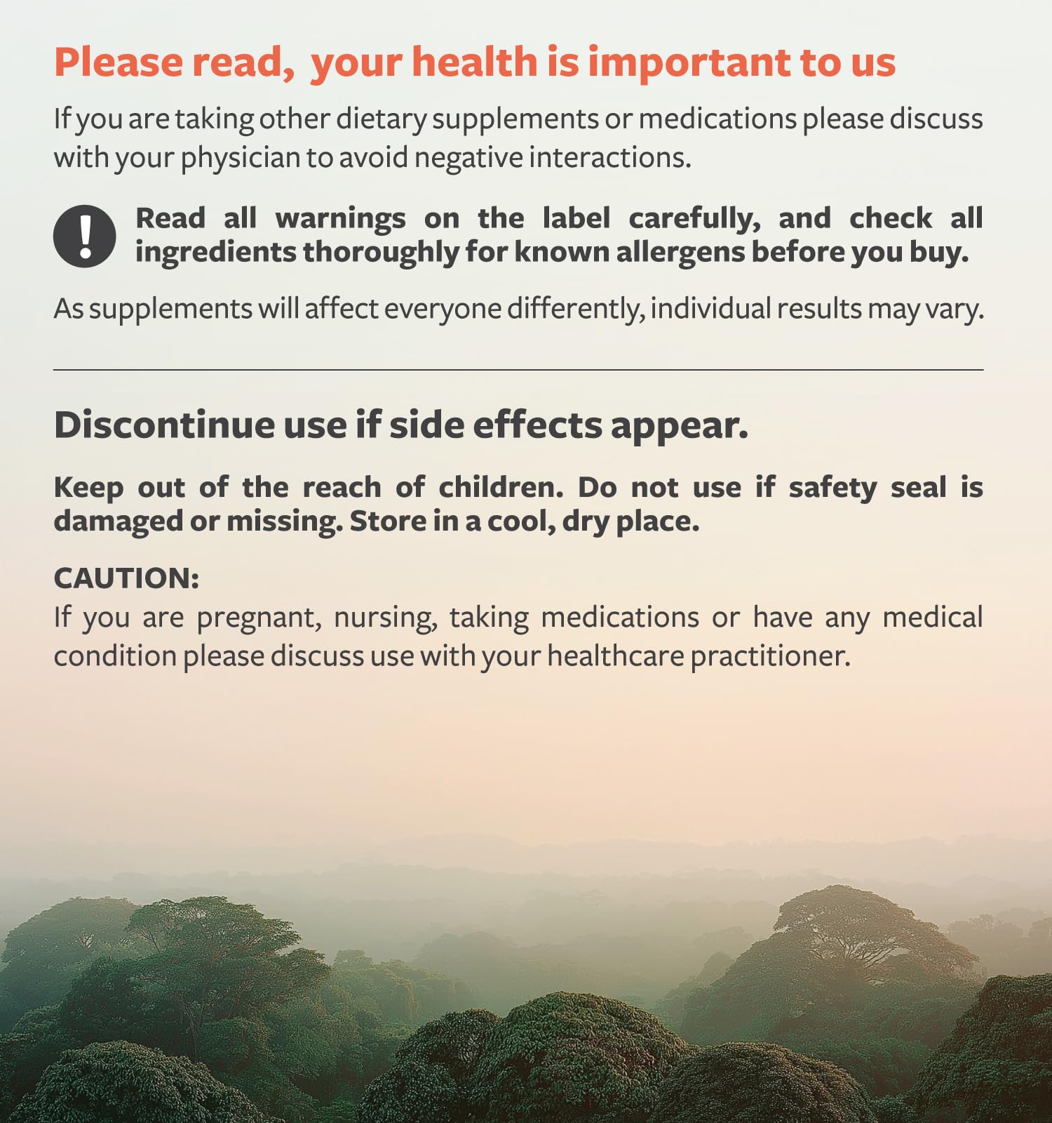 Organic vitamin C capsules in a bottle